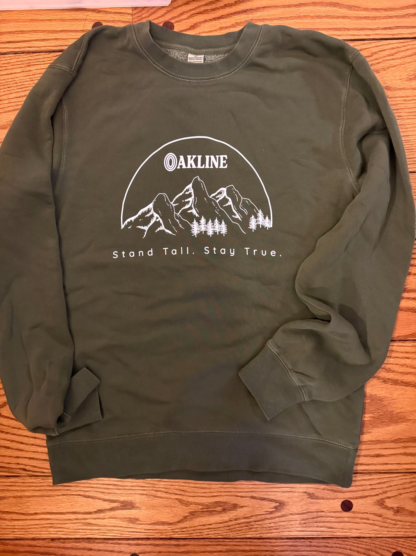 Timberline Olive Crew