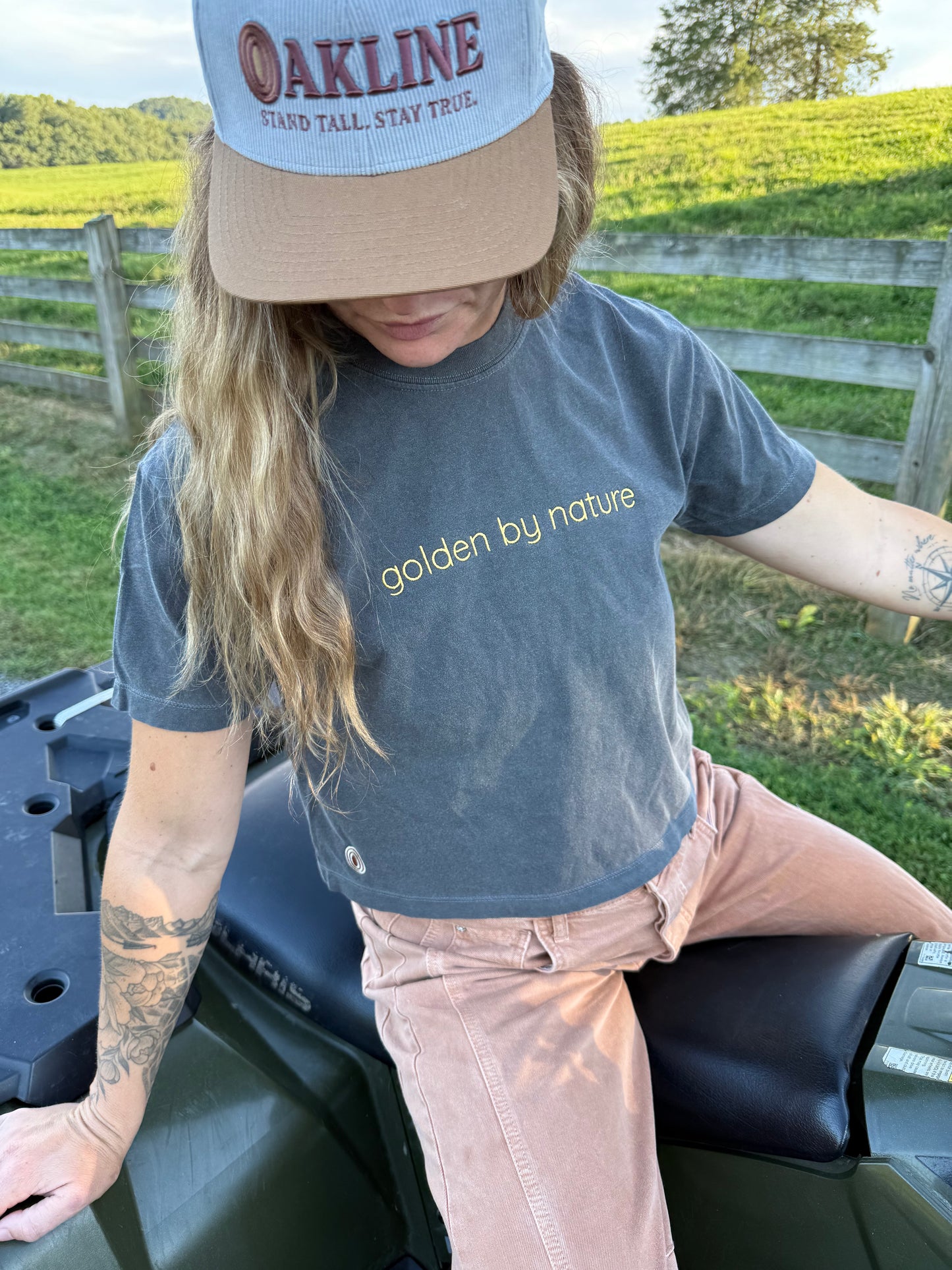 Golden By Nature - Shadow Tee